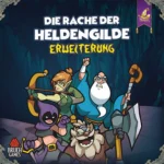 Cover von Helden müssen draussen bleiben!: Die Rache der Heldengilde: Vorderseite der Brettspiel-Schachtel